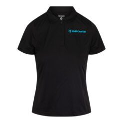 Women's Empower X Sales Polo (Black)